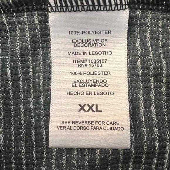 Men's Black & Gray Champion Elite Performance Active 1/4 zip Pullover, Size XXL - Picture 5 of 6